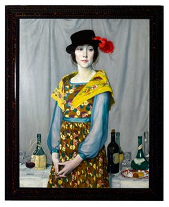 ビュッフェ、1917 作： William Strang